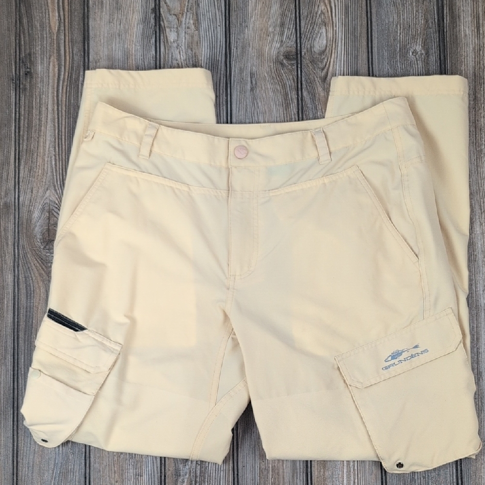 Outdoor Adventure Men's Cargo Pants - Cream